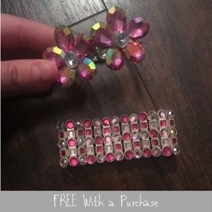 Pink Sparkly Bracelets